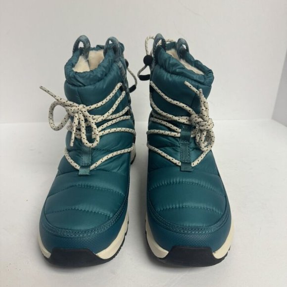 The North Face Womens Thermoball Lace Up Boot Spruce Size 8 M - Picture 3 of 6
